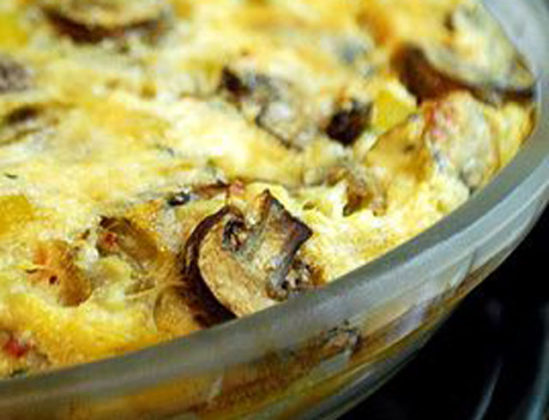 Clafoutis L Ger Aux Champignons Ww Plat Et Recette