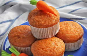 Muffins légers aux carottes WW