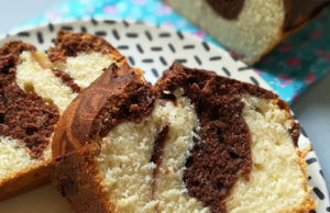 Cake léger marbré Choco-Vanille