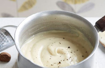 Sauce béchamel légère sans beurre