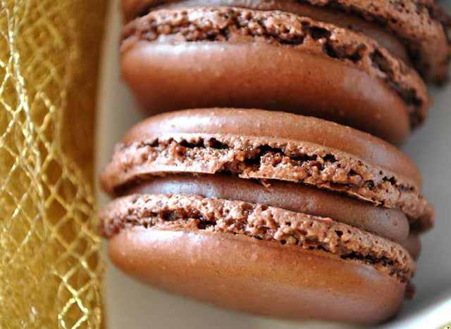 Macarons au Chocolat