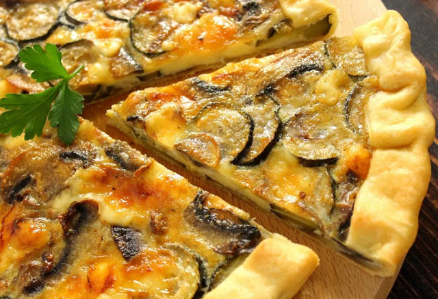 Quiche aux Champignons au Thermomix