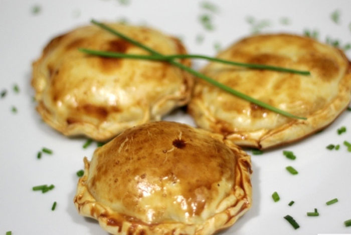 Feuilleté au chèvre et aux pommes