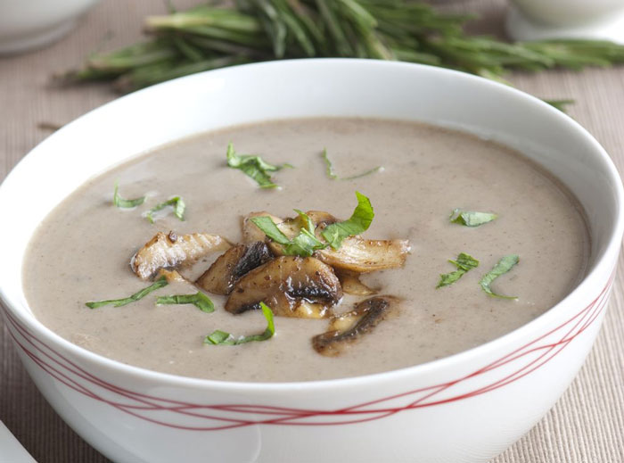 Soupe aux champignons